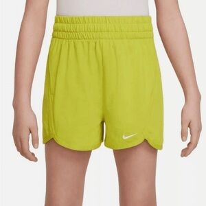 Nike Big Kids' Dri-FIT Breezy High-Waisted Training Shorts Size L